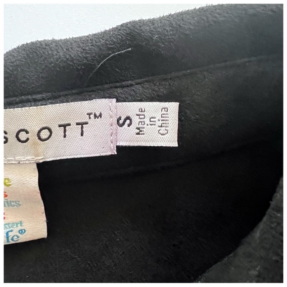 Gretchen Scott Women’s Black Faux Suede Dress Size Small - Picture 8 of 15